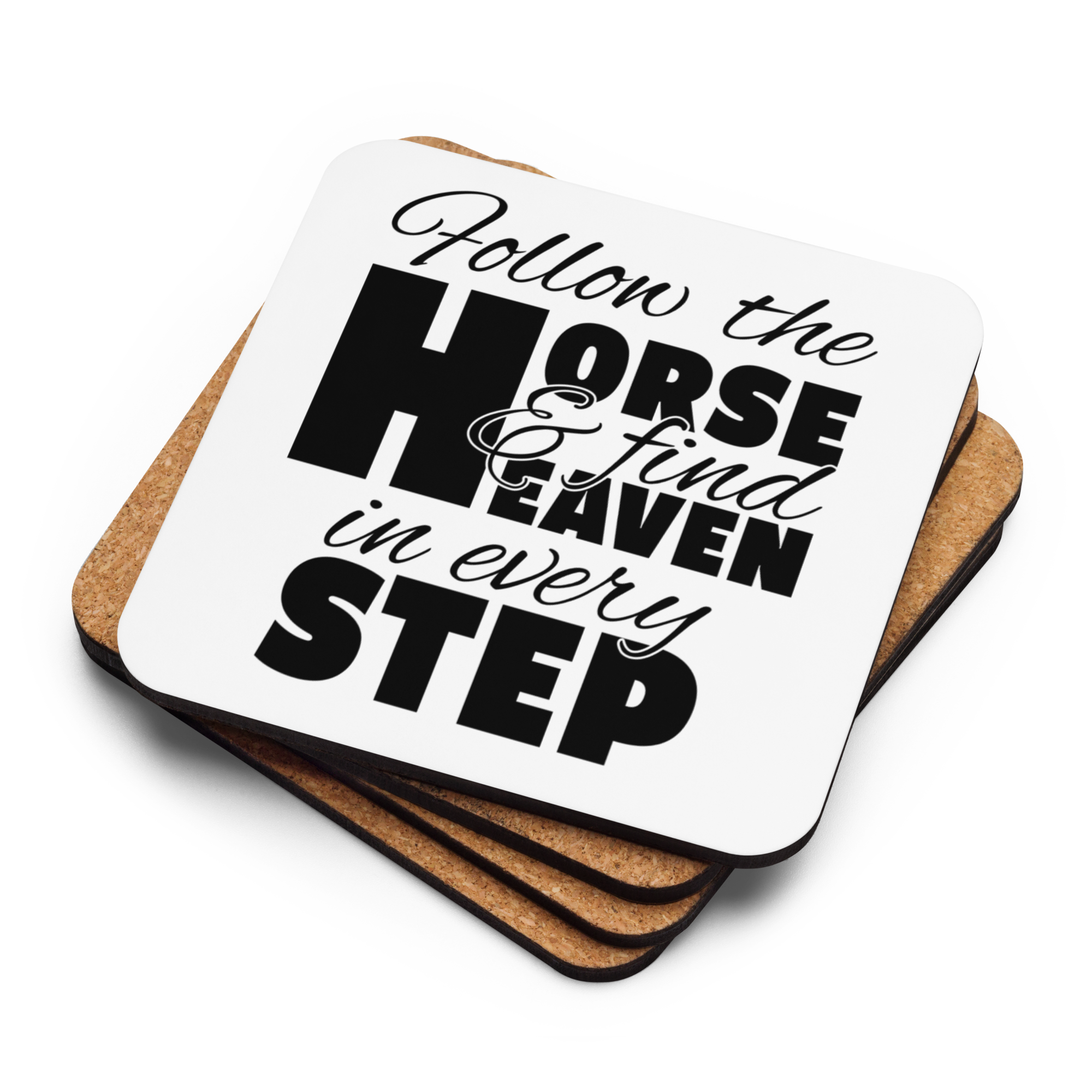 follow the horse COASTERS